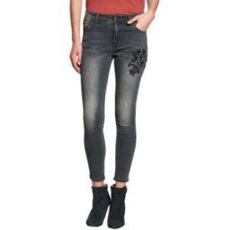 Pantalon Deeluxe Jean femme DARA GRIS - Gris