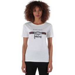 Polo Guess Kaporal T-Shirt Femme Puccy Blanc Blanc