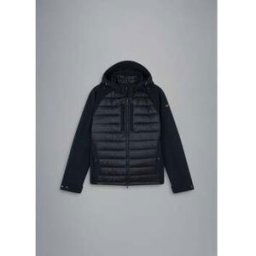 Manteau Paul & Shark Blouson bi-matière noir Noir