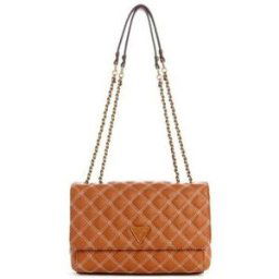 Sac Guess femme sac bandouliére cessily marron Marron