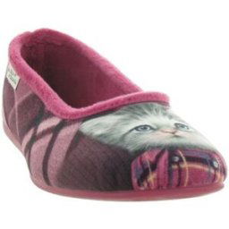 Chaussons La Maison De L'espadrille 6045 4 CHAT Rose