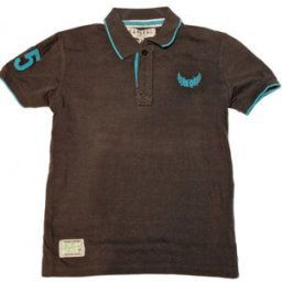T-shirt enfant Kaporal Polo junior Gris - G25111/990 Gris
