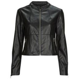 Veste Only ONLVICS FAUX LEATHER JACKET OTW Noir
