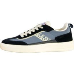 Baskets basses Napapijri Basket Basse Cuir Bark Noir