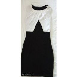 Robe courte Morgan Robe encolure coeur Morgan Noir