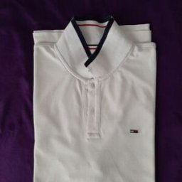 Polo Tommy Hilfiger Tommy Hilfiger-Polo homme T-XL Blanc