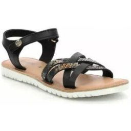 Sandales enfant Kickers BETTERNEW NOIR REPTILE Noir