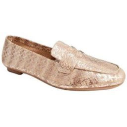 Mocassins Reqin's Mocassin hema roseau Argenté