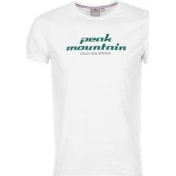 T-shirt Peak Mountain T-shirt manches courtes homme COSMO Blanc