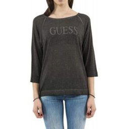 Pull Guess Pull Femme Clohe noir W92R82 Noir