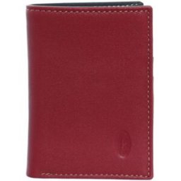 Portefeuille Francinel Porte-cartes cuir ref_22156 7.5*10.5*2 Rouge