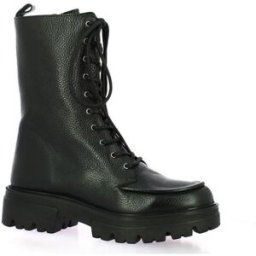 Boots Reqin's Rangers cuir Noir