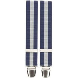 Ceinture Tony & Paul Bretelle 4 clips DAISY Bleu