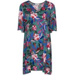 Robe courte Grace & Mila 142505VTAH22 Vert