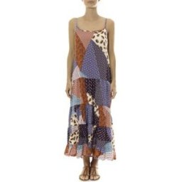 Robe By La Vitrine Robe Longue patchwork Care of you Mutilcolor 1 Multicolore