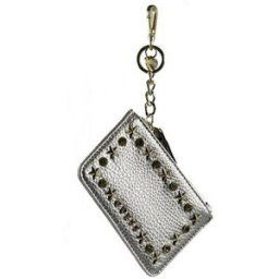 Porte-monnaie Guess Porte-Monnaie Femme Flat Argent Argenté