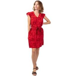 Robe Coton Du Monde Vera Rouge