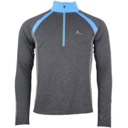 T-shirt Peak Mountain Top technique homme CANKORA Noir