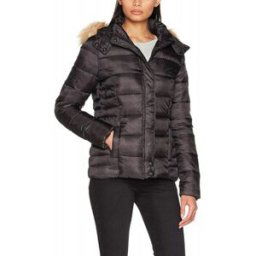 Doudounes Kaporal Doudoune Femme Sinko Dark Grey Gris
