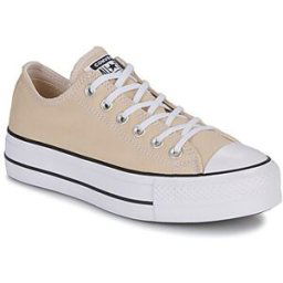 Baskets basses Converse CHUCK TAYLOR ALL STAR LIFT PLATFORM SEASONAL COLOR-OAT MILK/WHIT Beige