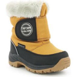Boots enfant Kickers Jumpsnow WPF, Botte de Neige Garçon Jaune