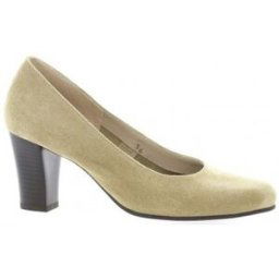 Chaussures escarpins Vidi Studio Escarpins cuir velours sable Beige