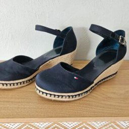 Espadrilles Tommy Hilfiger Sandale Tommy Hilfiger Bleu