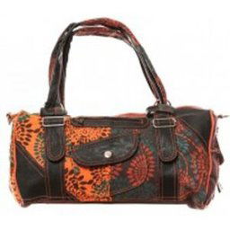 Sac Bamboo's Fashion Sac à main Doha GN-146 Orange/Marron Orange