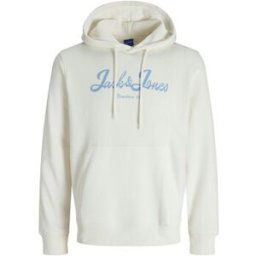 Pull Jack & Jones Jor Time Sweat Hood Blanc
