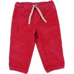 Pantalon enfant Petit Bateau Pantalon velours rose Rose