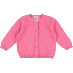 Gilet enfant Petit Bateau Gilet rose Rose
