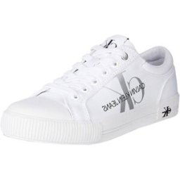 Baskets basses Calvin Klein Jeans Baskets Femmes Vulcanized ref 5 Blanc