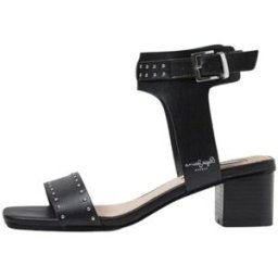 Sandales Pepe jeans Sandale a Talon midi Femme Ref 56448 999 Noir Noir