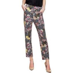 Collants Guess Pantalon Femme Helen Floral Géométrique Bleu