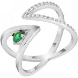 Bijoux Sc Crystal B4117-ARGENT Argenté