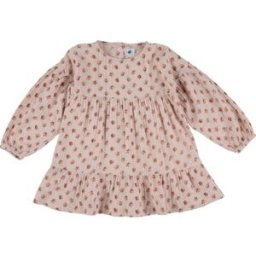 Robe enfant Petit Bateau Robe gaze de coton multicolore Multicolore