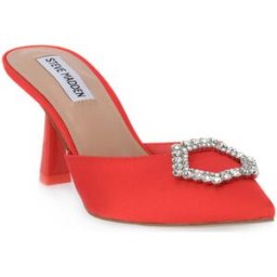 Sandales Steve Madden RED LUXE CITY SATIN Rouge
