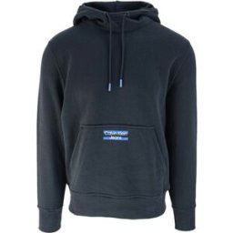 Sweat-shirt Calvin Klein Jeans Logo Hoodie Noir