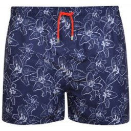 Pyjamas / Chemises de nuit Mariner Short de bain et pochon de rangement assorti fleuri Bleu