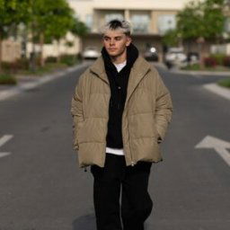 Doudounes THEAD. PUFFER JACKET Kaki