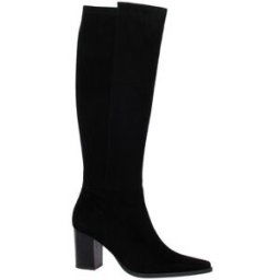 Bottes Vidi Studio Bottes cuir velours Noir