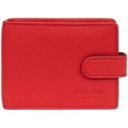 Portefeuille Hexagona Porte-cartes en cuir Ref 47643 Fraise 10*8*2 Rose