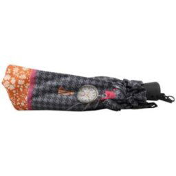 Sac à main A Découvrir ! Parapluie pliant ouverture / fermeture auto motif pied de poule Multicolore