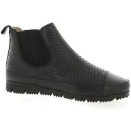 Boots G-Max Boots cuir serpent Noir