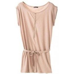 Robe Petit Bateau Petit Bauteau Robe femme en jersey flammé 32992 09 Beige Rose
