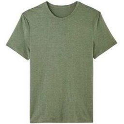 T-shirt Maison Lemahieu T-shirt col rond homme lin Kaki