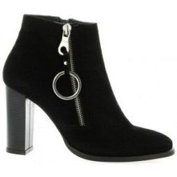 Boots Vidi Studio Boots cuir velours Noir