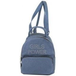 Sac à main Girls Power Petit sac à dos Star effet pailleté cloutée bleu Multicolore