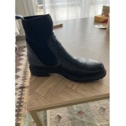 Bottines Sans marque Chaussures femme boots Noir