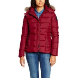 Doudounes Kaporal Doudoune femme Minka rouge Bordeaux Bordeaux